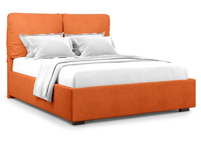 Кровать Trazimeno с  ортопедическим основанием без ПМ 180х200 оранжевого цвета