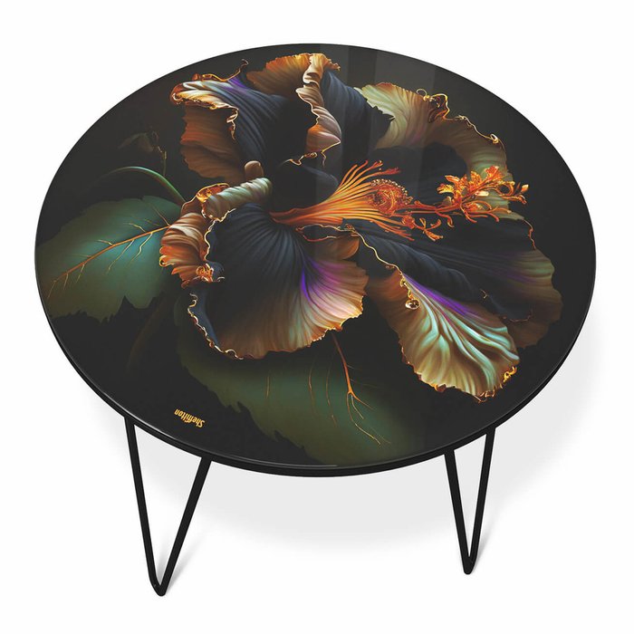 Стол кофейный Cosmic черного цвета - лучшие Кофейные столики в INMYROOM
