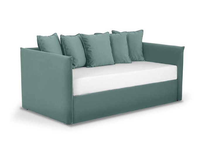 Диван-кровать Milano 90х190 бирюзового цвета - купить Кровати для спальни по цене 44280.0