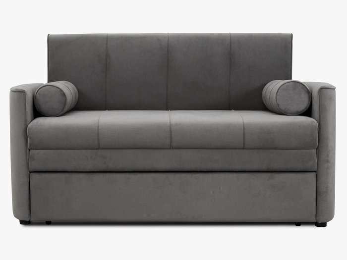 Диван-кровать Мелани серого цвета - лучшие Прямые диваны в INMYROOM