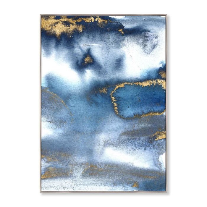 Репродукция картины на холсте The stormy sky above the shore - купить Картины по цене 43998.0
