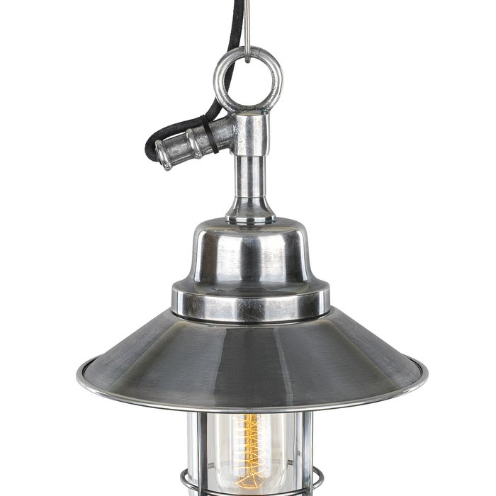 Потолочный светильник серебристого цвета  - лучшие Подвесные уличные светильники в INMYROOM