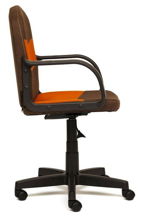 Кресло офисное Baggi коричнево-оранжевого цвета - купить Офисные кресла по цене 5940.0