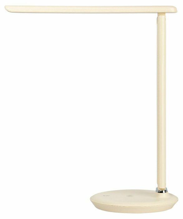Настольная лампа NLED-504 Б0057198 (пластик, цвет бежевый) - купить Рабочие лампы по цене 3334.0
