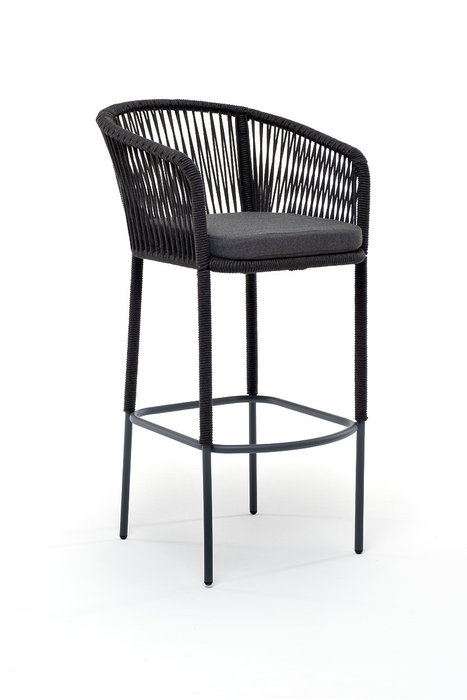 Барный стул Марсель темно-серого цвета - купить Садовые стулья по цене 24900.0