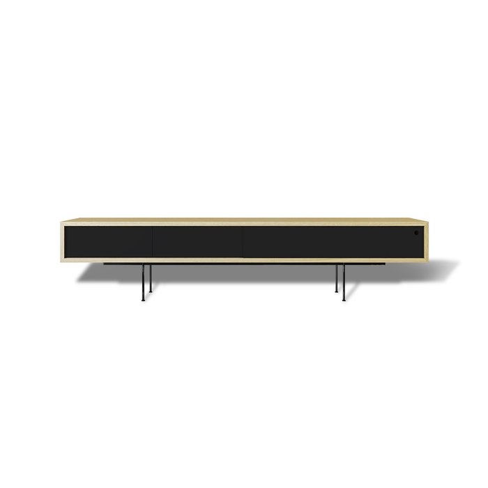 Тумба ТВ Long new black olive с дверацами Тумба ТВ Long new black olive с дверацами