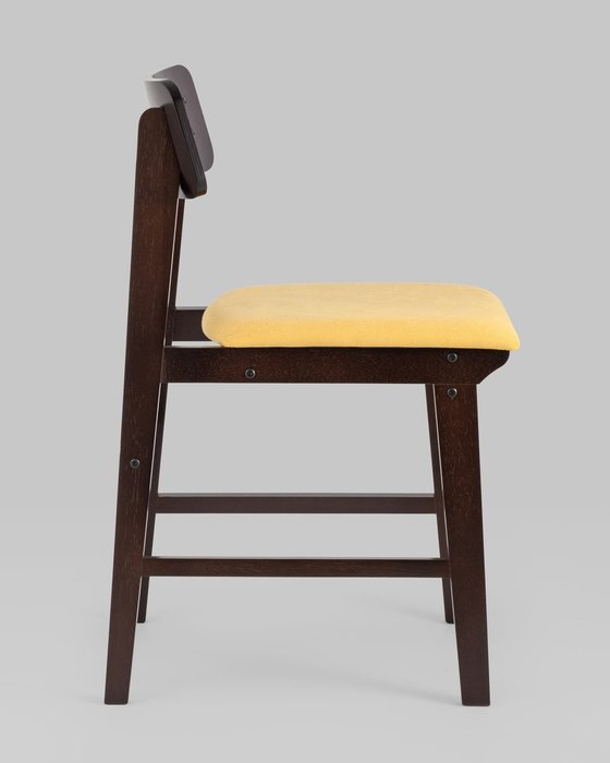 Набор из двух стульев Oden желто-коричневого цвета - лучшие Обеденные стулья в INMYROOM