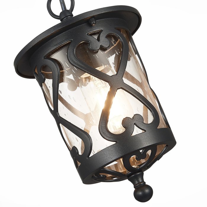 Светильник уличный подвесной Lorne черного цвета - лучшие Подвесные уличные светильники в INMYROOM