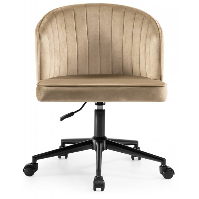 Стул офисный Dani темно-бежевого цвета - купить Офисные кресла по цене 14230.0