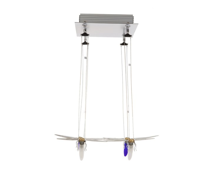Дизайнерский потолочный светильник crystal light "Стрекозы"  - лучшие Потолочные светильники в детскую в INMYROOM