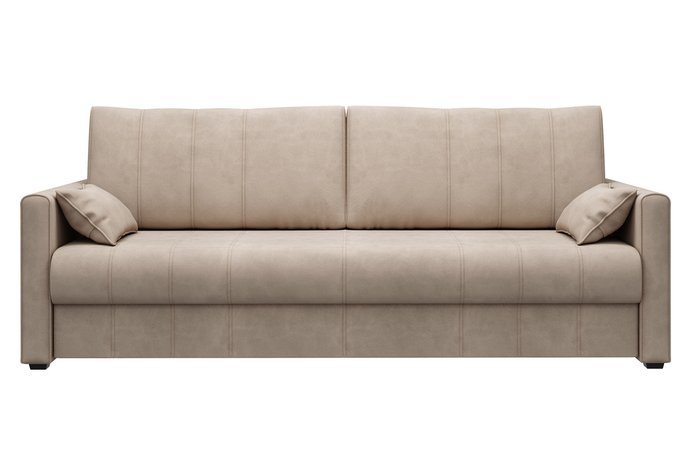 Диван-кровать Римини бежевого цвета - купить Прямые диваны по цене 37490.0