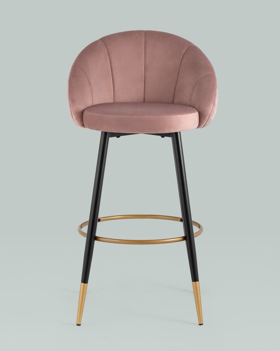 Стул барный Наоми розового цвета - лучшие Барные стулья в INMYROOM