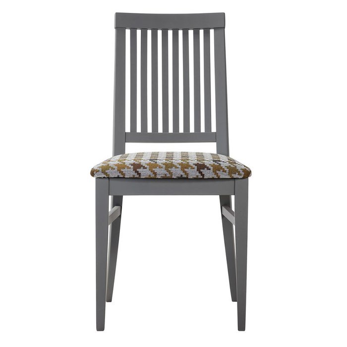 Стул Турин Графика серого цвета - купить Обеденные стулья по цене 7100.0