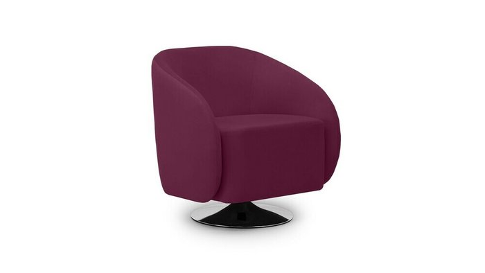 Кресло для отдыха Фалко фиолетового цвета - лучшие Интерьерные кресла в INMYROOM