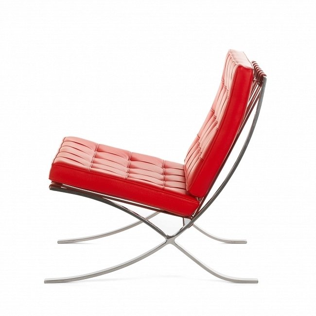 Кресло Barcelona красного цвета - купить Интерьерные кресла по цене 99498.0