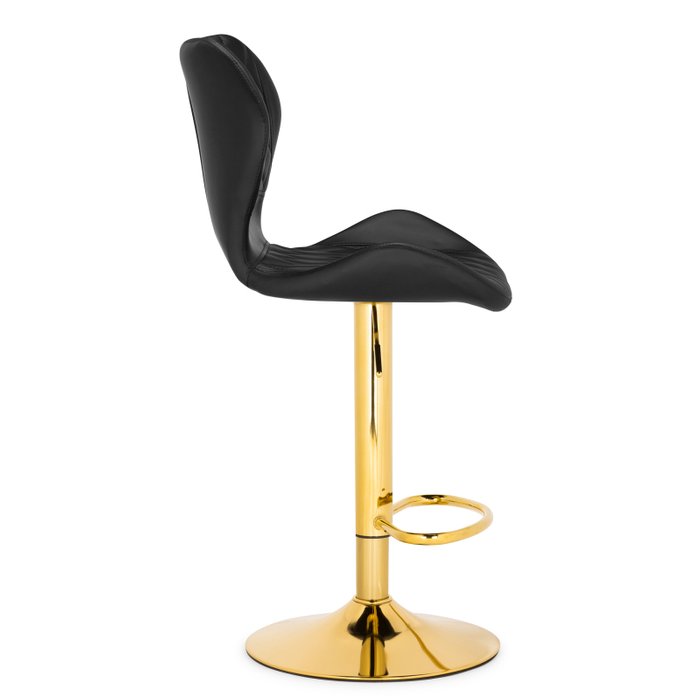Барный стул Porch черно-золотого цвета - лучшие Барные стулья в INMYROOM