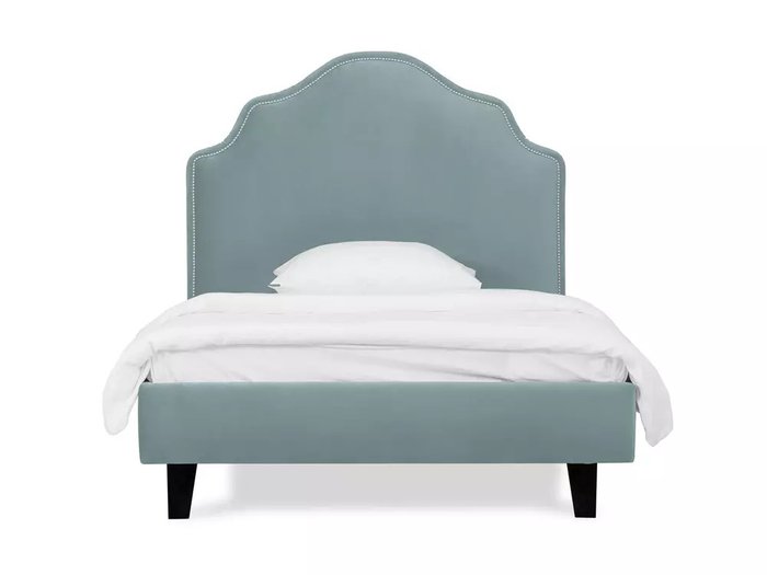 Кровать Princess II L 120х200 серо-голубого цвета - лучшие Кровати для спальни в INMYROOM