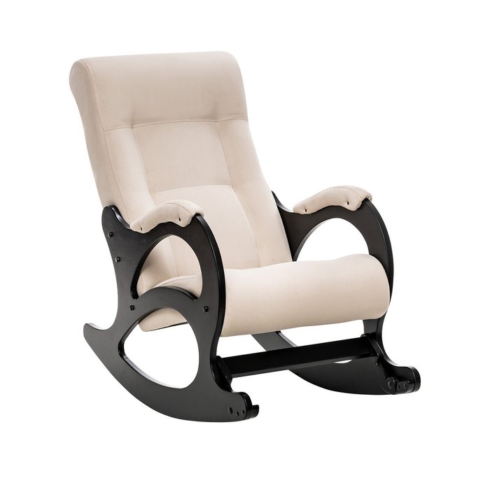 Кресло-качалка Модель 44 бежевого цвета - лучшие Интерьерные кресла в INMYROOM