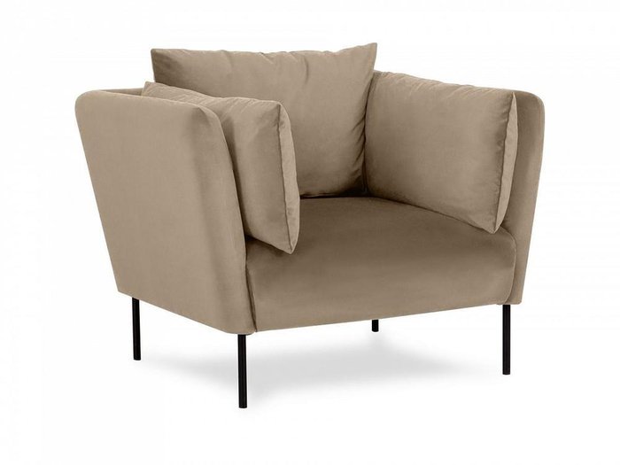 Кресло Copenhagen серо-коричневого цвета - купить Интерьерные кресла по цене 53280.0