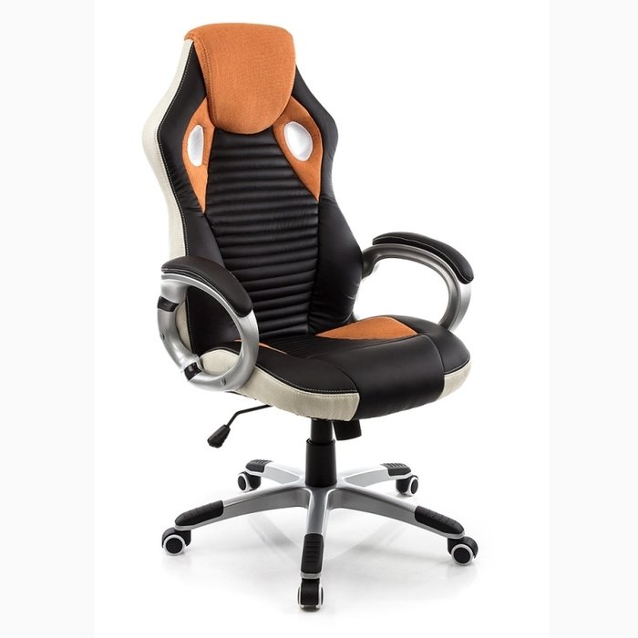 Компьютерное кресло Roketas оранжевого цвета