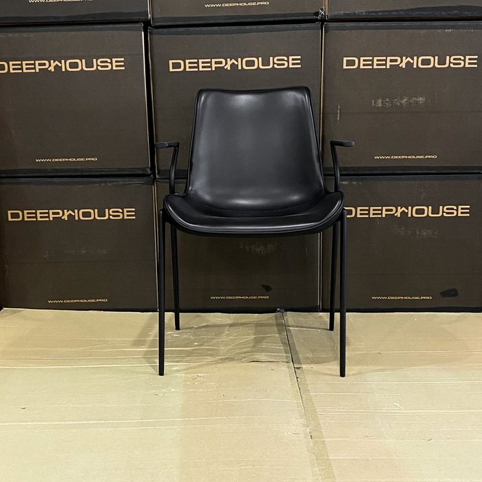 Стул Эссен черного цвета - купить Обеденные стулья по цене 23990.0