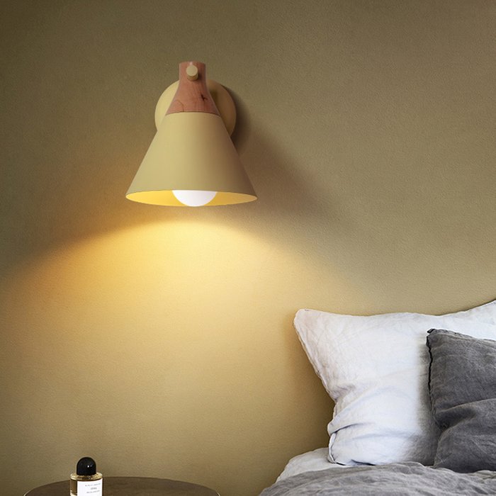 Настенный светильник Nod Wall желтого цвета - купить Бра и настенные светильники по цене 7130.0