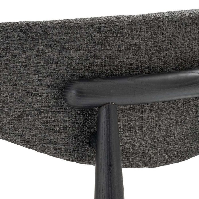 Комплект из двух винтажных стульев из ясеня Nochy темно-серого цвета - лучшие Обеденные стулья в INMYROOM