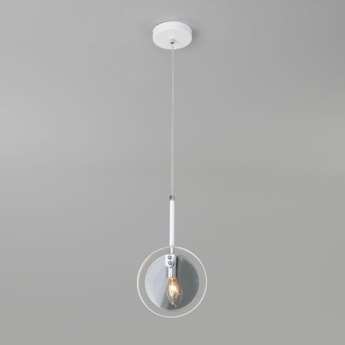 Подвесной светильник Gallo белого цвета - купить Подвесные светильники по цене 5730.0