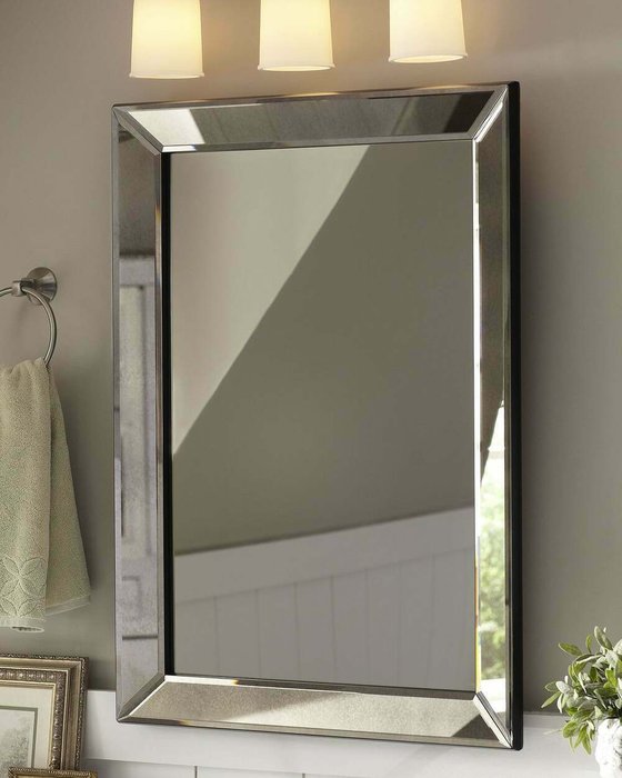 Зеркало настенное Герти в зеркальной раме - купить Настенные зеркала по цене 38054.0