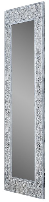 ЗЕРКАЛО В РАМЕ PAPUA BLACK 40X120 - купить Настенные зеркала по цене 9000.0