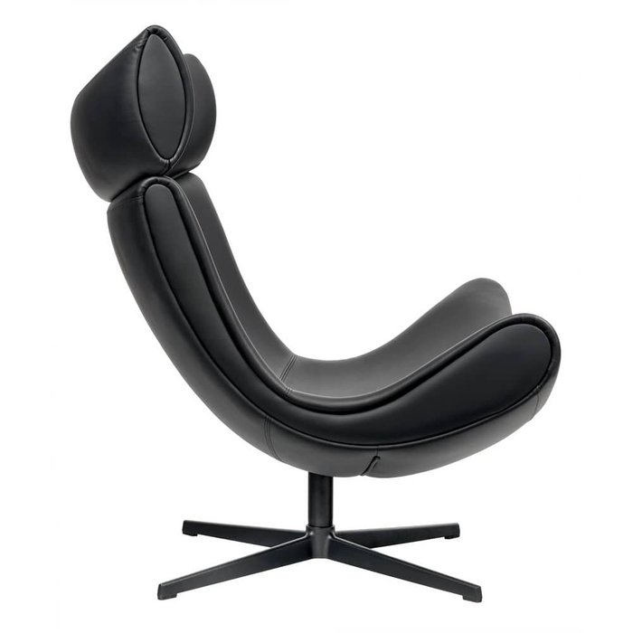 Кресло Toro черного цвета - лучшие Интерьерные кресла в INMYROOM