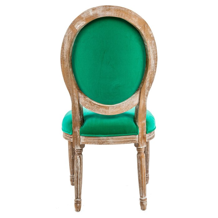 Стул Луи с сидением с обивкой изумрудного цвета - лучшие Обеденные стулья в INMYROOM