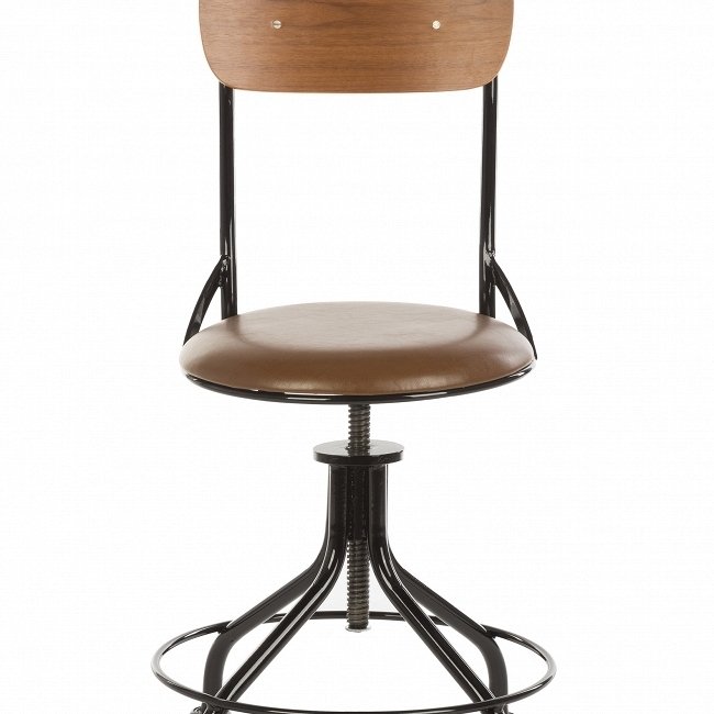 Стул Vintner с сиденьем из кожи  - лучшие Обеденные стулья в INMYROOM