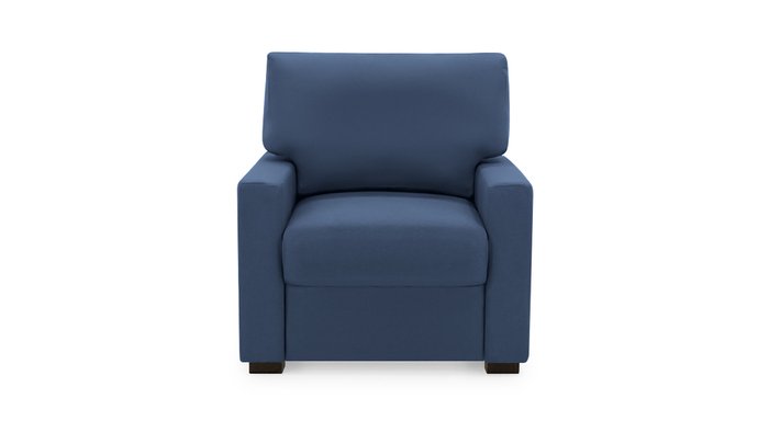 Кресло Непал синего цвета - купить Интерьерные кресла по цене 23700.0