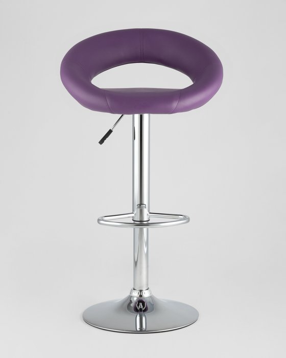 Стул барный Купер фиолетового цвета - лучшие Барные стулья в INMYROOM