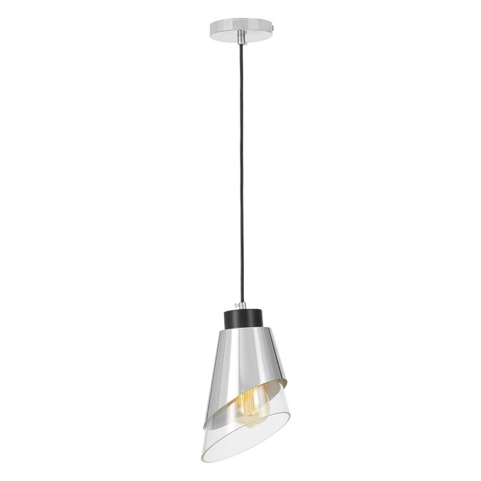 Подвесной светильник Lumina Deco Fabro LDP 7013-1 CHR+PR - купить Подвесные светильники по цене 3711.0