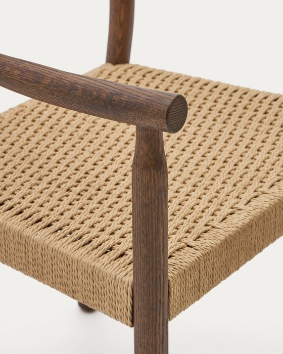 Стул Yalia коричнево-бежевого цвета - лучшие Обеденные стулья в INMYROOM