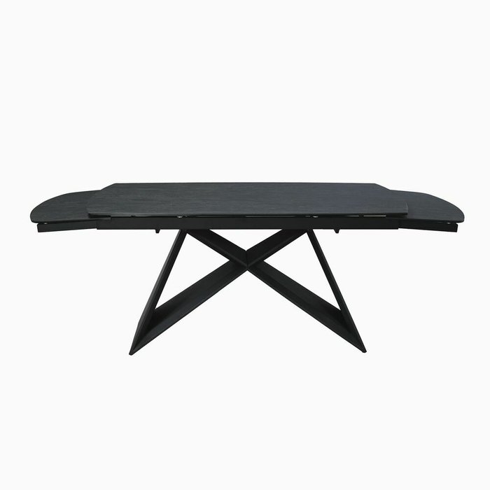 Раздвижной обеденный стол Монблан серого цвета - купить Обеденные столы по цене 59990.0
