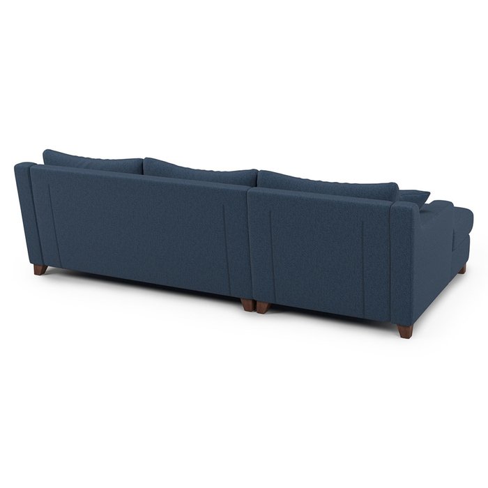 Угловой диван-кровать Mendini MTR синего цвета - купить Угловые диваны по цене 107700.0
