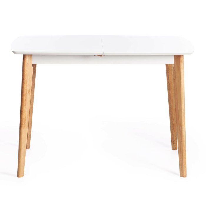 Раздвижной обеденный стол Claire белого цвета - купить Обеденные столы по цене 17010.0