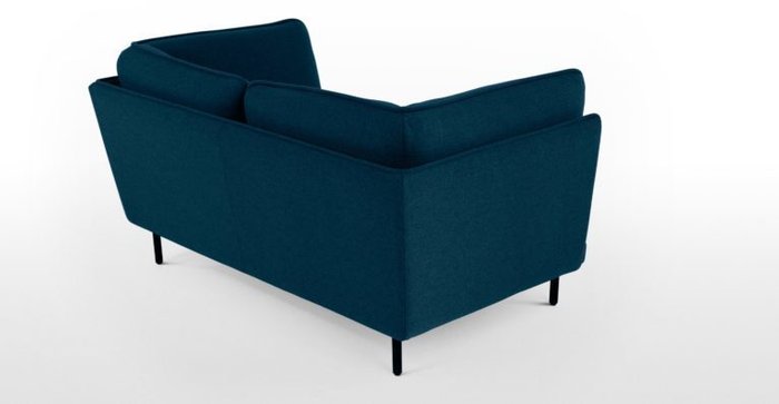 Двухместный диван WES бирюзовый - лучшие Прямые диваны в INMYROOM