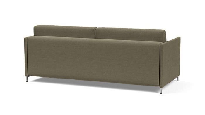 Диван-кровать Леонора Лайт темно-оливкового цвета - лучшие Прямые диваны в INMYROOM