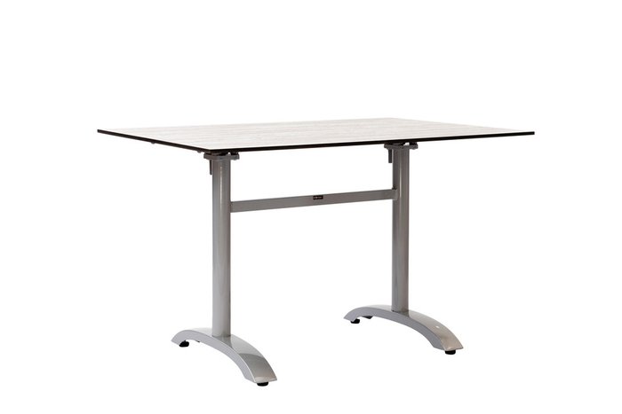 Обеденный стол Easy 2 с бежево-белой столешницей - купить Обеденные столы по цене 39100.0