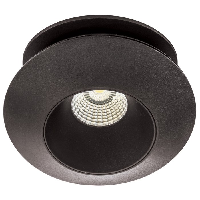 Светодиодный встраиваемый светильник Orbe 3000K черного цвета - лучшие Встраиваемые споты в INMYROOM