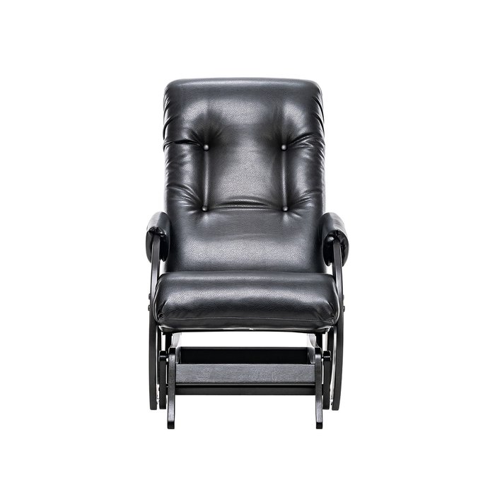 Кресло-глайдер Модель 68  с обивкой черного цвета - купить Интерьерные кресла по цене 15076.0