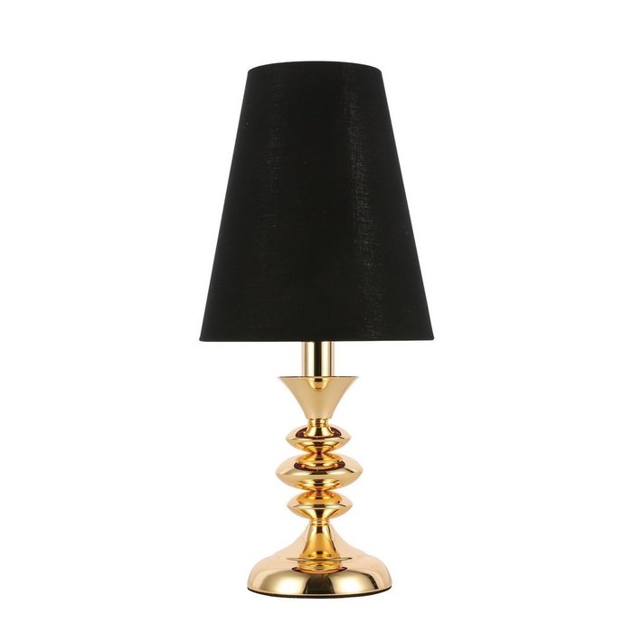 Настольная лампа Rionfo с черным абажуром - купить Настольные лампы по цене 7870.0