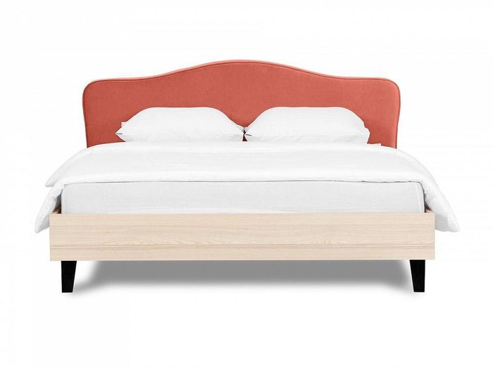 Кровать Queen II Elizabeth 160х200 с изголовьем кораллового цвета - купить Кровати для спальни по цене 40425.0