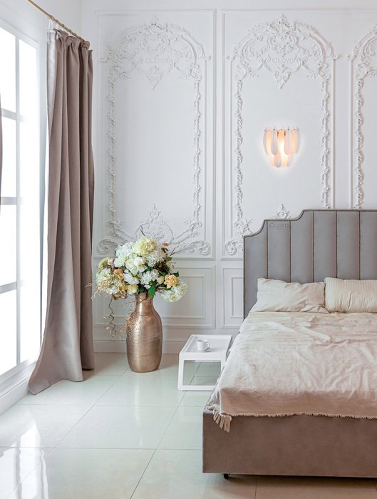 Бра Cloyd BAHAMA-A W3 / выс. 32 см - бел.керамика - купить Бра и настенные светильники по цене 22260