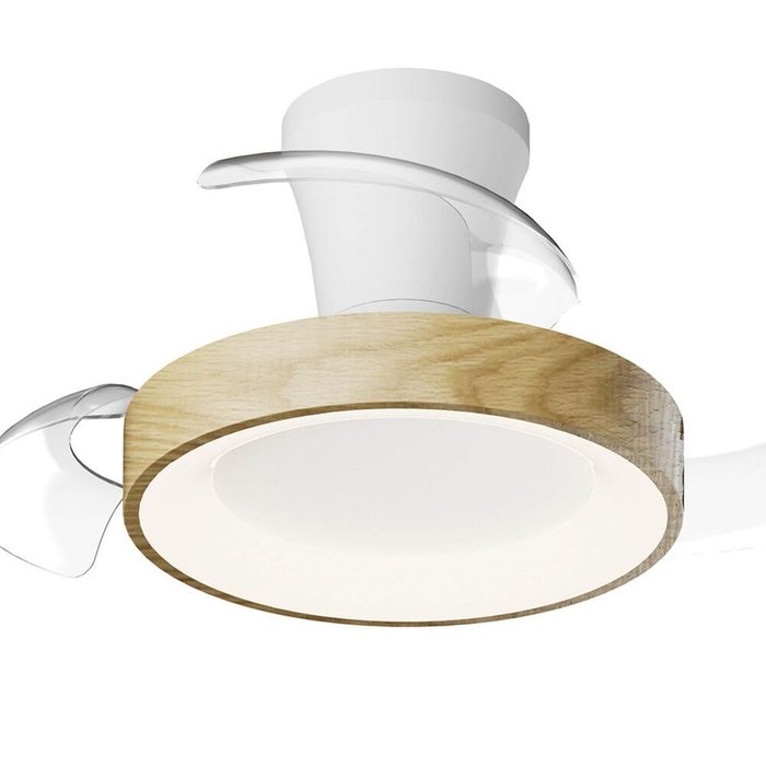 Люстра-вентилятор Niseko Fan 9090 (пластик, цвет бежевый) - купить Потолочные светильники по цене 21796