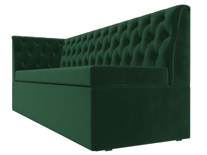 Диван-кровать Маркиз зеленого цвета с углом слева - лучшие Прямые диваны в INMYROOM